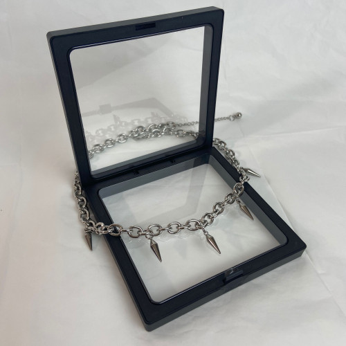 鈦鋼項鍊男潮牌龐克嘻哈流蘇柳釘輕奢小衆設計冷淡風鎖骨鍊女百搭 鈦鋼項鍊男潮牌龐克嘻哈流蘇柳釘輕奢小衆設計冷淡風鎖骨鍊女百搭