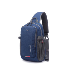 瑞士軍士刀胸包男2023新款男包時尚胸前斜後後背包大容量韓版潮牌後後背包