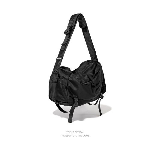 livebox旅行大容量斜後後背包男運動健身包機能單肩包後後背包男包男士