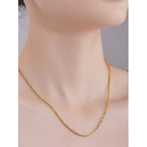 鈦鋼項鍊 不掉色波光粼粼鎖骨鍊時尚網紅滿天星項鍊閨蜜禮物頸鏈