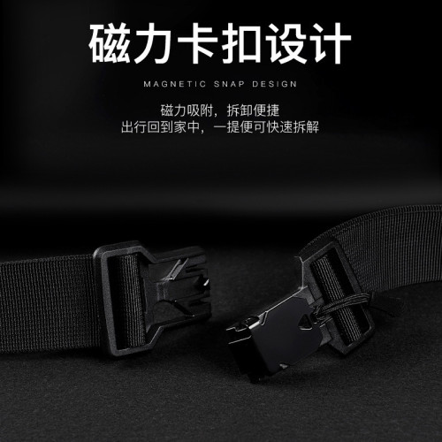 機能日系工裝斜後後背包男騎行運動款通勤郵差包潮流單肩包大容量胸包