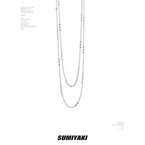 曡戴利器！SUMIYAKI 長款珍珠項鍊 可調節輕奢小衆時尚千金風頸鏈