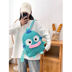 卡通大容量雙肩包人魚兒童書包醜魚可愛百搭少女學生簡約百搭後後背包