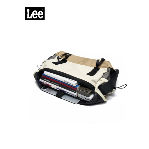 Lee斜後後背包男潮牌單肩包女後後背包日系郵差包休閒百搭大容量2026挎包