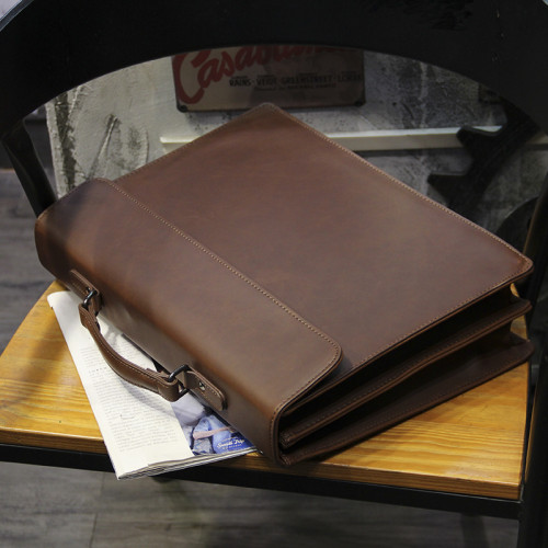 新款復古手提包公文包 韓版男包休閒時尚單肩包斜後後背包商務男包潮