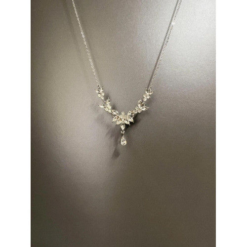 Vintage古著 Crystal snowflake項鍊 Vintage古著 Crystal snowflake項鍊