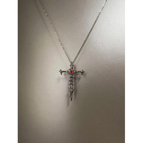 Vintage古著 Skeleton cross項鍊 Vintage古著 Skeleton cross項鍊