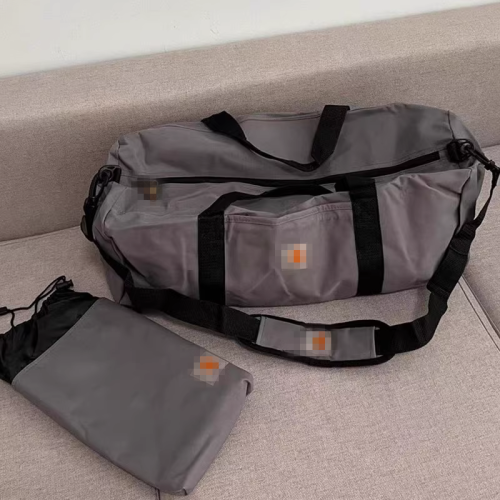 NBSTAGE家潮牌旅行袋工裝單肩大容量 健身包男女嘻哈手提包斜後後背包