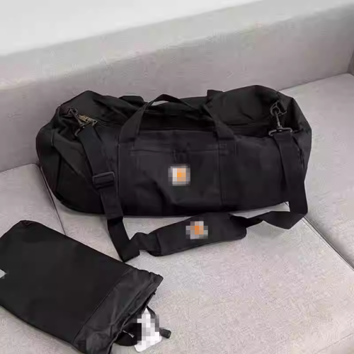 NBSTAGE家潮牌旅行袋工裝單肩大容量 健身包男女嘻哈手提包斜後後背包