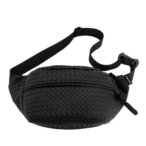 軟皮胸包女2025新款休閒百搭斜後後背包簡約運動腰包防水男款騎行後後背包