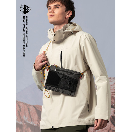 輕量化山系斜後後背包徒步騎行登山戶外小包休閒運動防水輕便手機包包