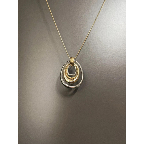 Vintage古著 Hollow-out snake skin項鍊