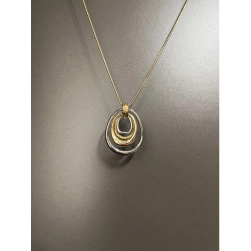 Vintage古著 Hollow-out snake skin項鍊