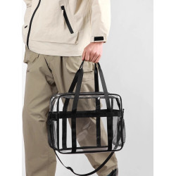 pvc透明包斜後後背包包手提大容量2025新款收納袋海島度假沙灘包旅遊