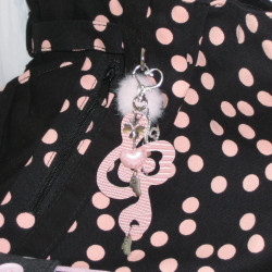 原創*天使奏*翅膀音符造型皮質項鍊毛衣鏈多用途掛鏈掛飾百搭