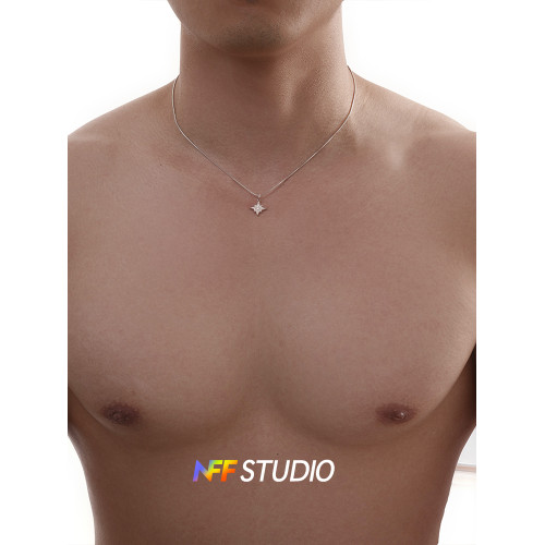 NFF不掉色星星項鍊男款星芒星鋯石項鍊精緻甜酷ins極簡百搭鎖骨鍊 NFF不掉色星星項鍊男款星芒星鋯石項鍊精緻甜酷ins極簡百搭鎖骨鍊