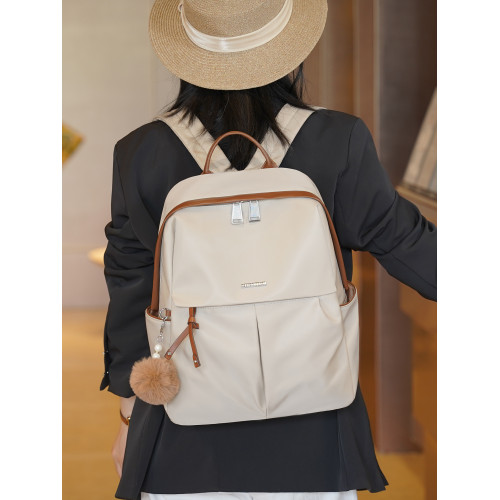 粹鳥輕便雙肩包女2025夏新款牛津布後後背包女士戶外出遊旅行書包通勤