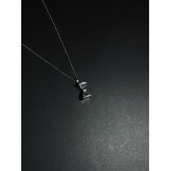 Vintage 古著【Hslous】項鍊.銀色