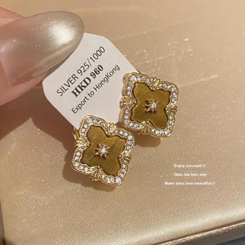 【喬老板Joy】重工！虎眼石項鍊布契拉絲手鏈四葉草中古新中式潮