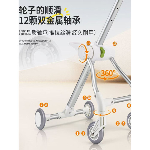 歸鴻2025新款兒童男女遛娃拉桿箱可坐騎寶寶行李箱旅行箱出行神器