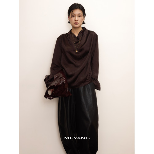 慕陽MUYANG彩馬項鍊女高級感大氣高檔本命年馬吊墜時尚秋冬毛衣鏈