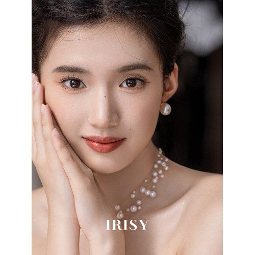IRISY 「珠生曉夢」多層珍珠項鍊新娘禮服法式小衆設計配飾鎖骨鍊