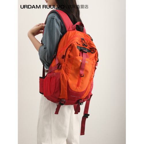 UR戶外輕便旅行包女2025新款男防水徒步登山雙肩包百搭大容量後後背包