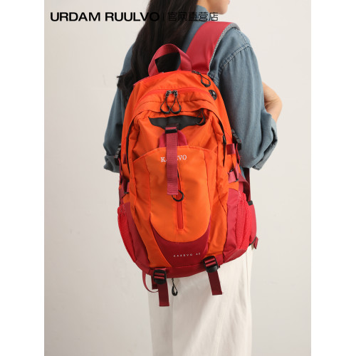 UR戶外輕便旅行包女2025新款男防水徒步登山雙肩包百搭大容量後後背包