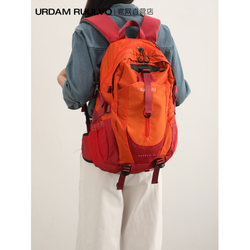 UR戶外輕便旅行包女2025新款男防水徒步登山雙肩包百搭大容量後後背包