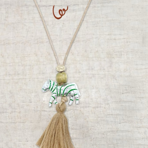 斑馬波西米亞小馬流蘇復古民族風毛衣鏈長款項鍊配飾度假風項鍊 斑馬波西米亞小馬流蘇復古民族風毛衣鏈長款項鍊配飾度假風項鍊