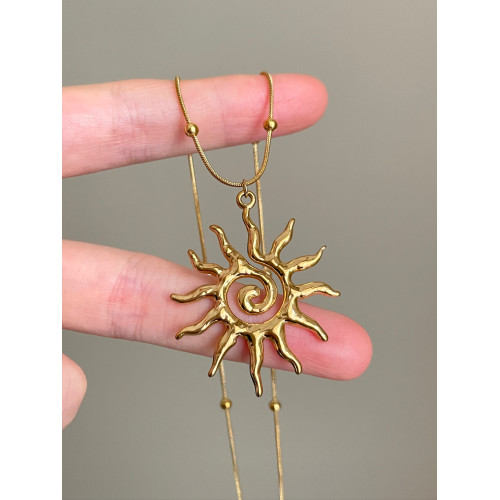 Vintage古著 The sun of fate項鍊