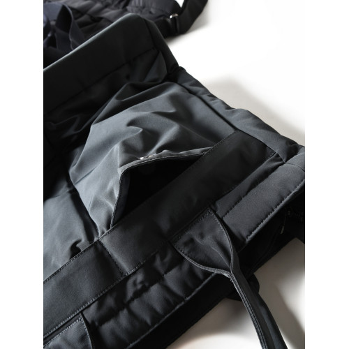 新款多口袋大容量多功能手提包斜後後背包男女學生休閒通勤書包單肩包