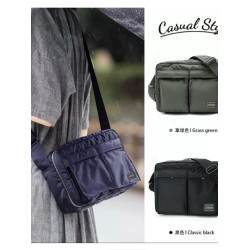 日韓經典吉田包TANKER尼龍單肩包斜後後背包男女通勤休閒郵差日系小包