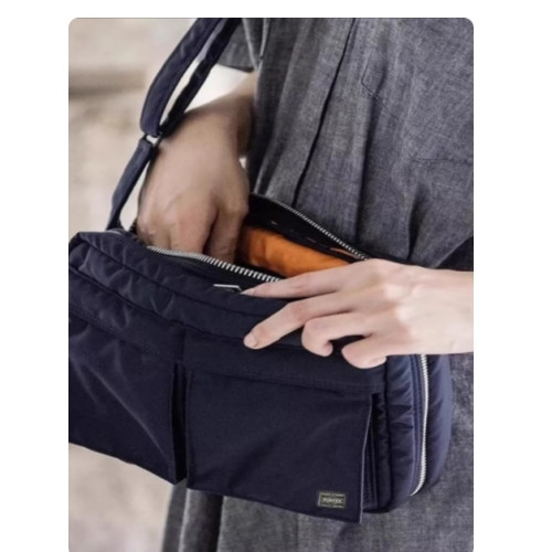 日韓經典吉田包TANKER尼龍單肩包斜後後背包男女通勤休閒郵差日系小包