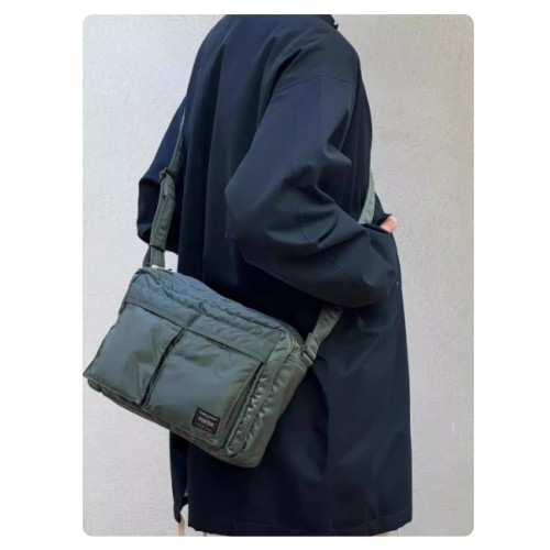 日韓經典吉田包TANKER尼龍單肩包斜後後背包男女通勤休閒郵差日系小包