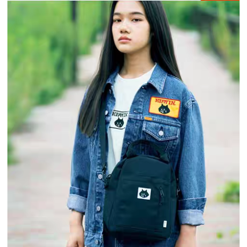 日本雜誌附錄新款雙肩包男女通用休閒百搭後後背包