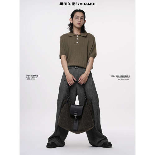 黑田矢衛「礪鎖」原創帆布托特包男女生小衆高級感通勤單肩斜後後背包 黑田矢衛「礪鎖」原創帆布托特包男女生小衆高級感通勤單肩斜後後背包