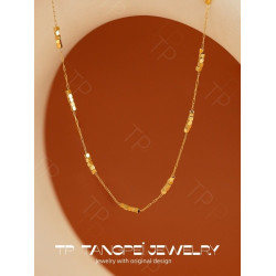 唐珮拼接串珠項鍊女款2025新款日常百搭首飾配飾頸鏈氣質時尚飾品