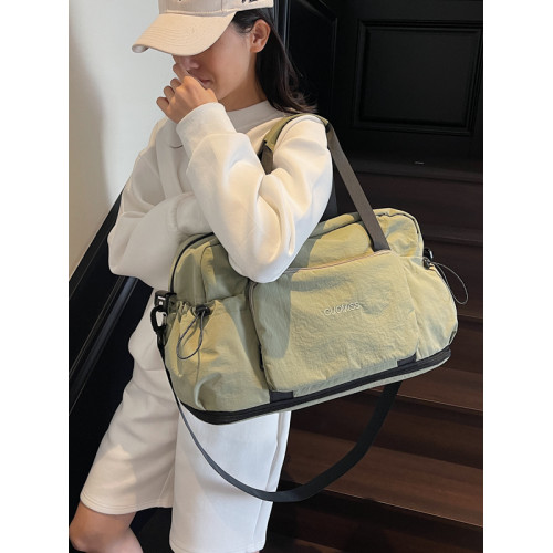 大容量短途旅行包2026新款乾濕分離運動健身包旅遊待産收納行李包