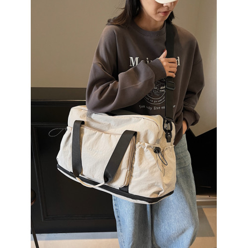 大容量短途旅行包2026新款乾濕分離運動健身包旅遊待産收納行李包