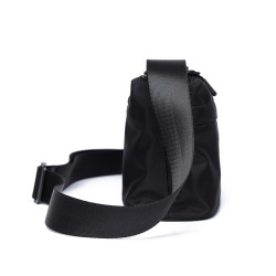 新款斜後後背包包男款挎包簡約百搭男士外出隨身小包可攜式休閒單肩後後背包