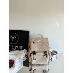 MY小衆多口袋尼龍多背法小雙肩包手提單肩斜背小後後背包學院淑女休閒