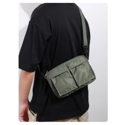 潮牌吉田TANKER日系經典款男女通勤休閒旅行單肩斜背迷你百搭小包