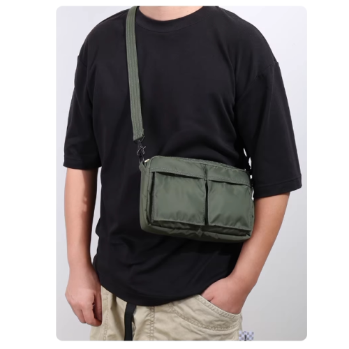 潮牌吉田TANKER日系經典款男女通勤休閒旅行單肩斜背迷你百搭小包