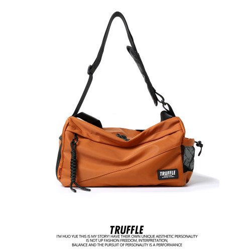 TRUFFLE高級感運動健身包男乾濕分離2025單肩斜後後背包女大容量通勤