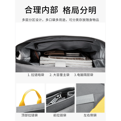 Gudetama蛋黃哥書包初中女搞笑表情包個性懶蛋蛋高顔值小學生後後背包