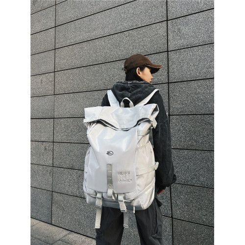 潮牌雙肩包男士多功能籃球訓練包個性實用後後背包行李包大容量旅行包