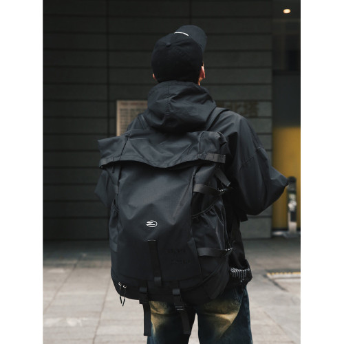 潮牌雙肩包男士多功能籃球訓練包個性實用後後背包行李包大容量旅行包