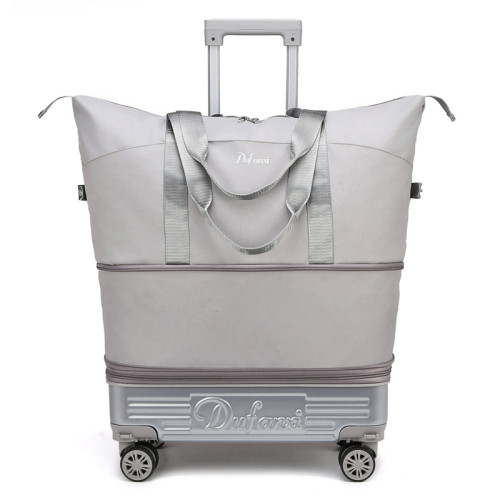 大容量旅行包女手提萬向輪短途行李袋旅行可攜式行李包出差收納袋男