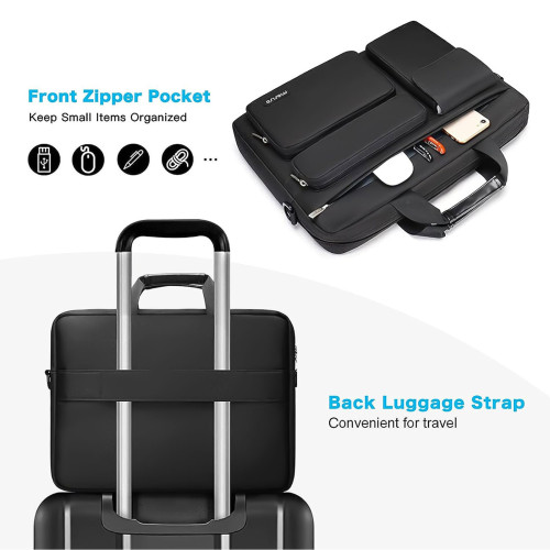 13寸15.6寸17寸單肩斜背筆記型電腦包適用於蘋果小米華爲惠普聯想